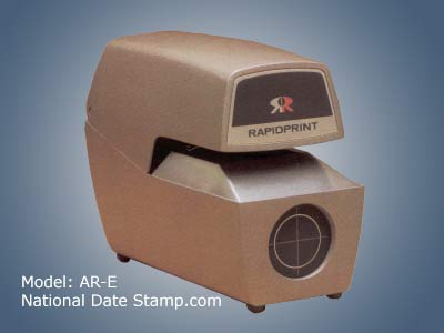 RapidPrint AR-E time and date Stamp