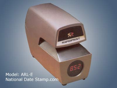 RapidPrint ARL-E time and date stamp