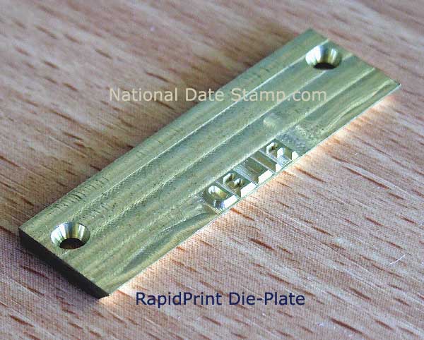 Rapidprint ARL-E (with Face) Office Time Date Stamp RAPARLE